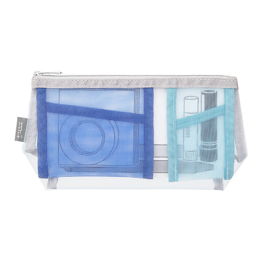 Pen & Pouch Mesh Machitsuki Mizuiro 53353006 Midori 4902805533539 (5 ​​sets)