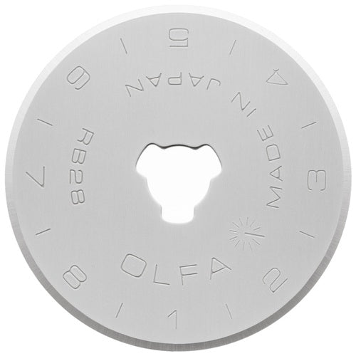 Olfa cutter cirkulært reserveblad RB28-2 2 stk 4901165101518