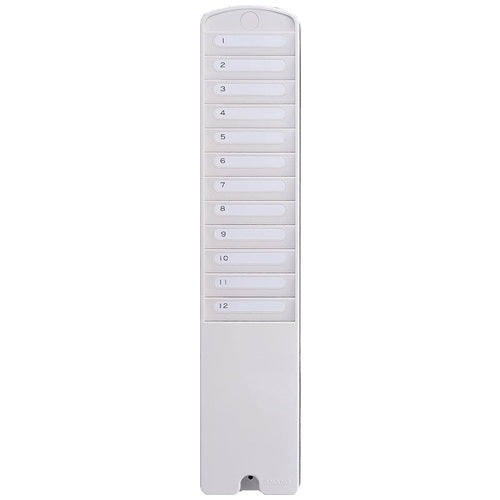 アマノ タイムカードラック 12S-W 12名用 4946267110280
