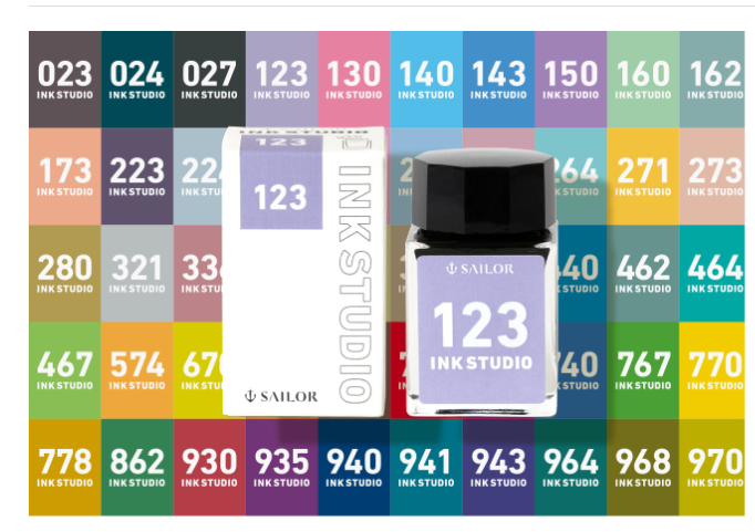 Dakwat botol pen mata air Sailor INK STUDIO pewarna 20ml [670] 13-1300-670