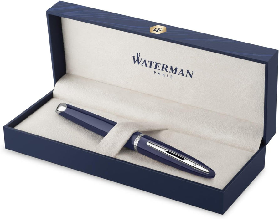 WATERMAN 威迪文 凯伦蓝色 CT 钢笔 F 2214311