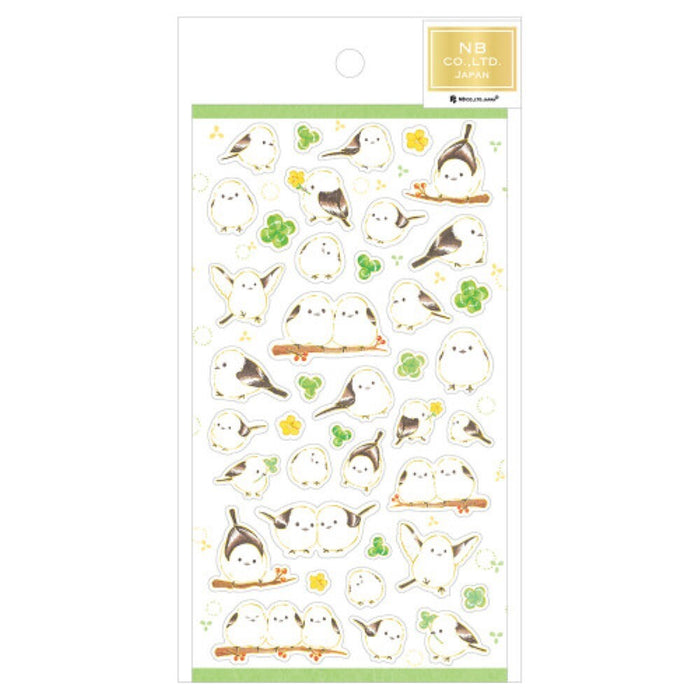 エヌビー 和風シールシマエナガトクローバー 5074187 4909510560997（10セット）