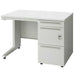PLUS（プラス）オフィス家具 片袖机ダイヤル錠 UJ-107A-3D WS/W4 W1000　