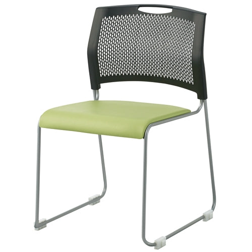 PLUS（プラス）オフィス家具 会議イス FRS-10L LG リーフグリーン　4547345053378