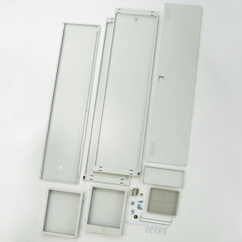 PLUS（プラス）オフィス家具 ★組立式掃除用具入れ JCL-04KD WH　