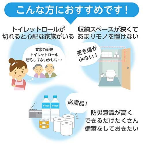 日本製紙クレシア スコッティフラワー2倍巻き12ロール S 4901750153106