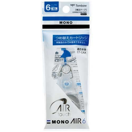 トンボ鉛筆 修正テープCT モノエアー6mm CT-CAR6 4901991706642