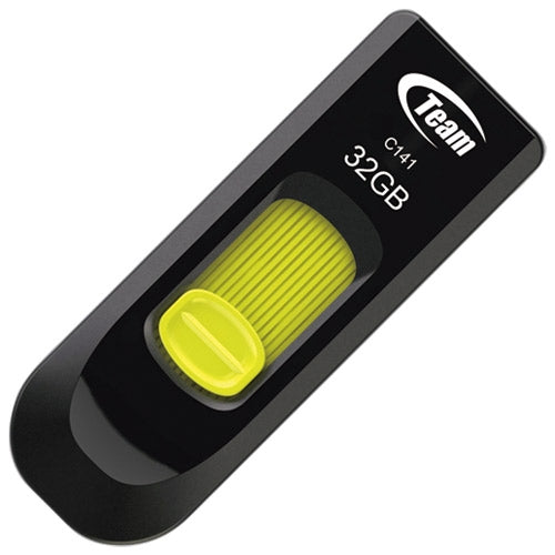 TEAM スライド式USBメモリ 32GB TC14132GY01 4571381799495