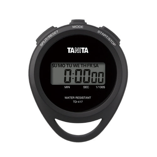 タニタ ストップウオッチ  TD-417-BK 4904785641709