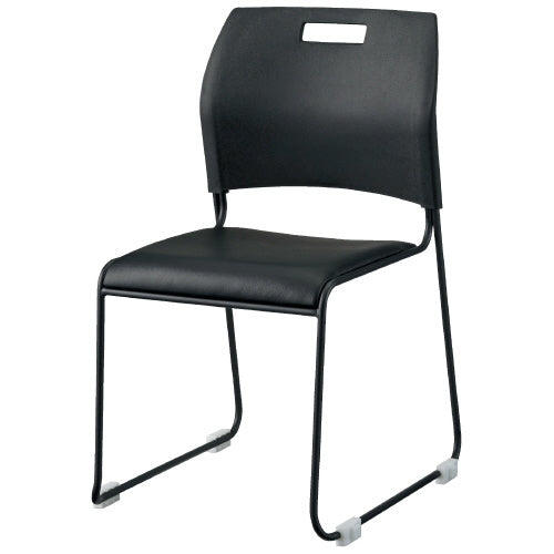 PLUS（プラス）オフィス家具 会議イス NSC-B50L BK ネオブラック　4942646076581