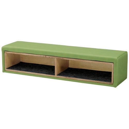 PLUS（プラス）オフィス家具 キッズサークル 靴収納ベンチ TK-BS GR　
