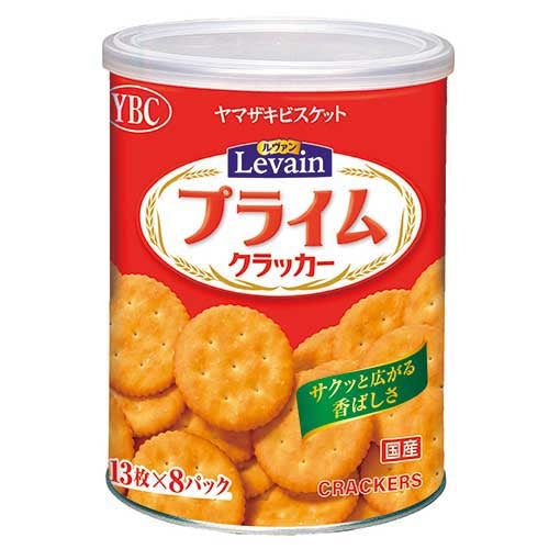 ヤマザキビスケット ※ルヴァンプライム 保存缶L 13枚X8パック 4903015110398
