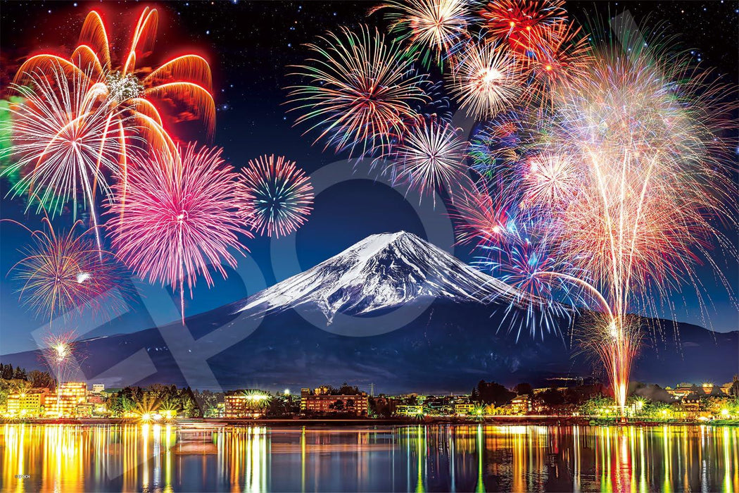 Epochsha 11-613s Lake Kawaguchi Fuji og fyrværkeri-Yamanashi 4977389116133