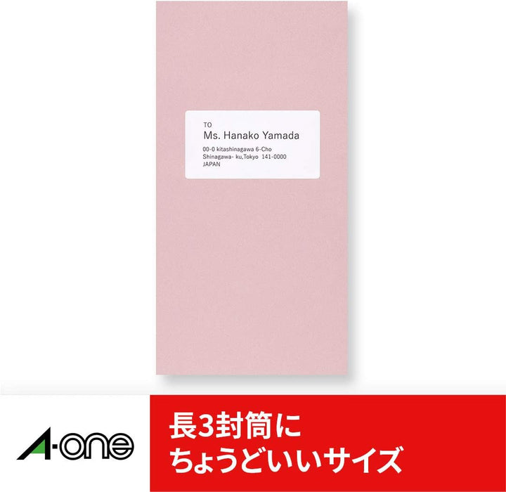 エーワン ラベルシール プリンタ兼用 ハイグレードタイプ 12面 100枚 76312（10セット）