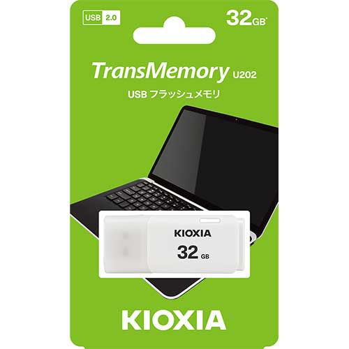 KIOXIA トランスメモリーU202 32GB KUC-2A032GW 4582563850323