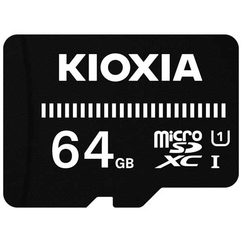 KIOXIA microSD modelo básico 64GB KCA-MC064GS 4582563850781