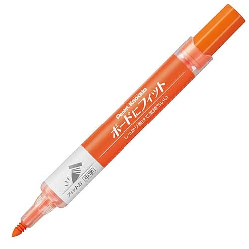 ぺんてる ボードマーカーノックル EMWL5SBF-F 中字橙 4902506384393