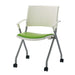 PLUS（プラス）オフィス家具 会議イスFJC-K6AL YG イエローグリーン肘付　4547345054726