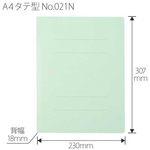 300 positieve platte map nr. 021N A4S blauw