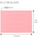 Lima plana Plus 032N B5E rosa 10 libros