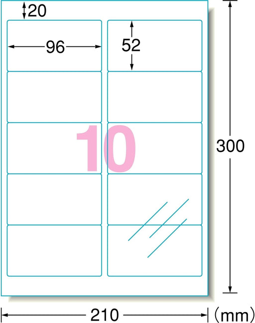 Filem Pelindung Lutsinar A-One 96 x 52mm 79210 (10 set)