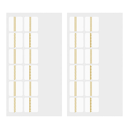 Midori index label chillat pattern 82319006 4902805823197 (10 sets)