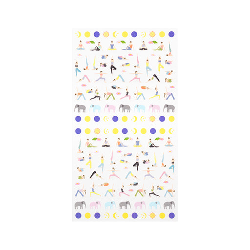 Midori Achievement Sticker Yoga Patroon Midori 82455006 4902805824552 (10 sets)