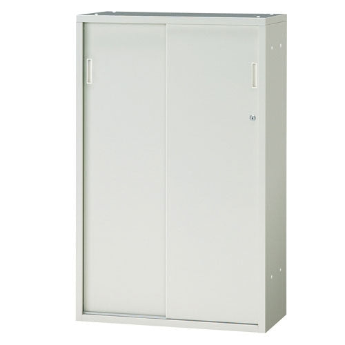 PLUS（プラス）オフィス家具 JLストレージ 引違い保管庫 JL-A110S WH　
