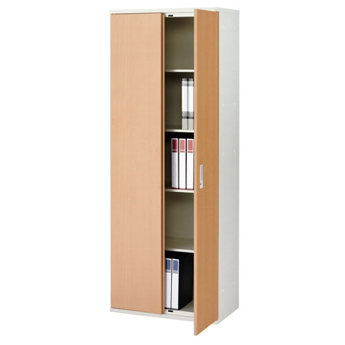 PLUS（プラス）オフィス家具 JLストレージ 両開き保管庫 JL-A185A WM　