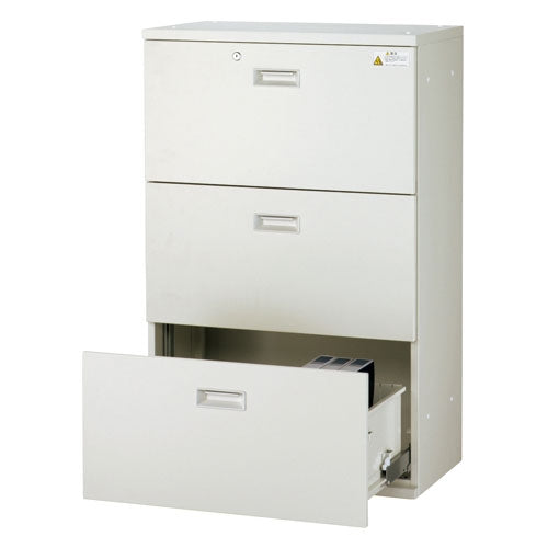 PLUS（プラス）オフィス家具 JLストレージ ラテラル3段 JL-A110H3 WH　