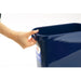 Smart Value Square trash can with handle 8L Blue N154J-B 4547345038153
