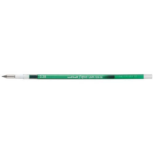 三菱鉛筆 ゲル替芯0.38mm UMR10938.6 グリーン 4902778093047
