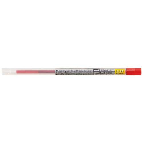 三菱鉛筆 ゲル替芯0.38mm UMR10938.15 レッド 4902778093085