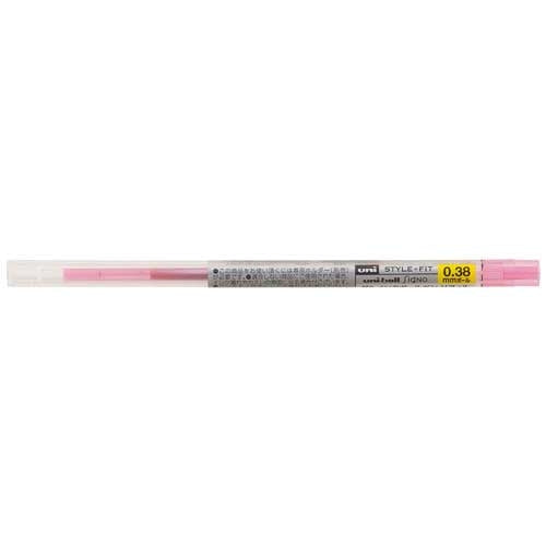 三菱鉛筆 ゲル替芯0.38mm UMR10938.66 ローズピンク 4902778093153