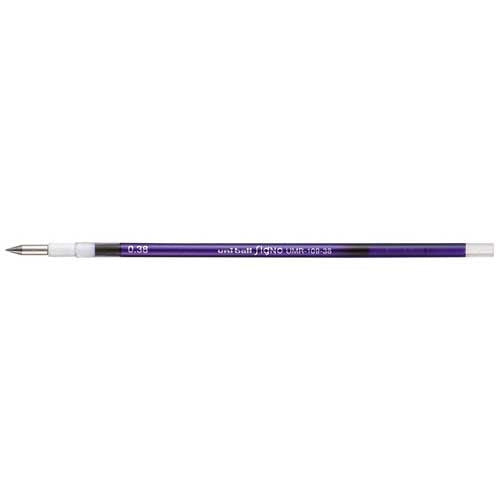 三菱鉛筆 ゲル替芯0.38mm UMR10938.12 バイオレット 4902778093061
