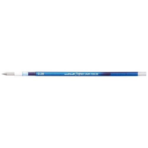 三菱鉛筆凝膠筆芯 0.28 mm UMR10928.33 藍色 4902778092958