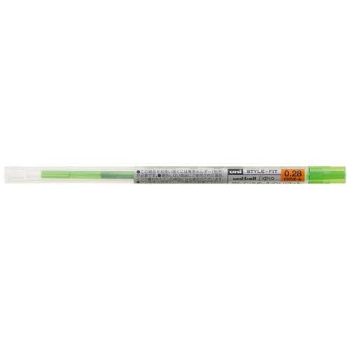 三菱鉛筆 ゲル替芯0.28mm UMR10928.5 ライムグリーン 4902778092873