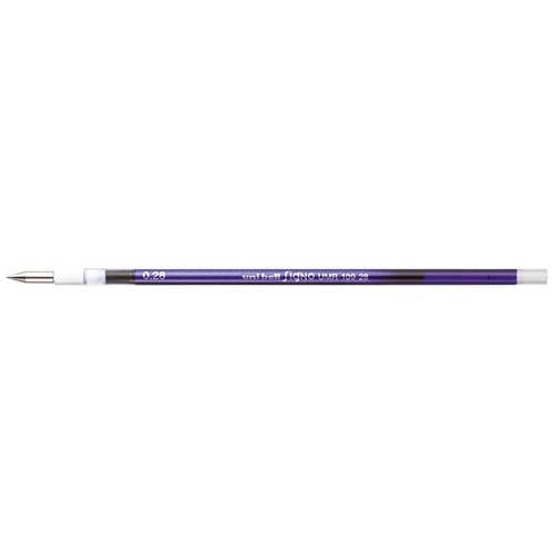 三菱鉛筆 ゲル替芯0.28mm UMR10928.12 バイオレット 4902778092903