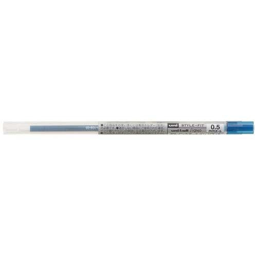 三菱鉛筆 ゲル替芯0.5mm UMR10905.64ブルーブラック 4902778093306