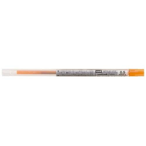 三菱鉛筆 ゲル替芯0.5mm UMR10905.4  オレンジ 4902778093184