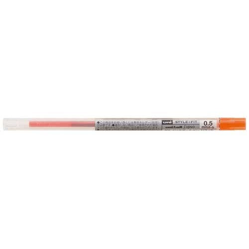 三菱鉛筆 ゲル替芯0.5mm UMR10905.38  マンダリンOR 4902778093283