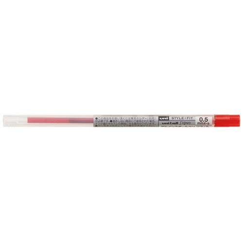 三菱鉛筆 ゲル替芯0.5mm UMR10905.15  レッド 4902778093245