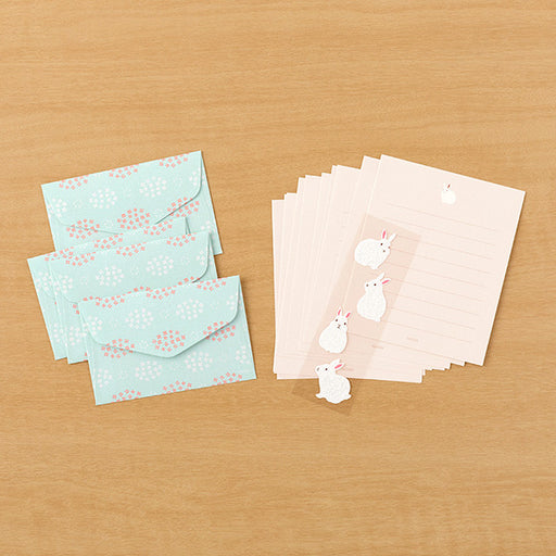 Midori Mini Lettera 514 Sigillo Tsuki Coniglio Gala A 86514006 4902805865142 (5 set)