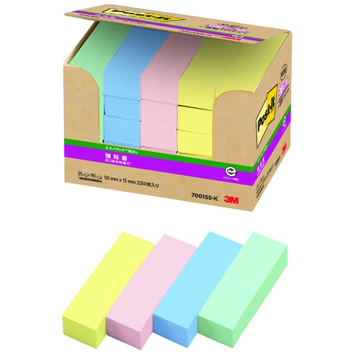3M Japan Post-it stærk selvklæbende overskrift 50 x 15 7001SS-K 4549395166459