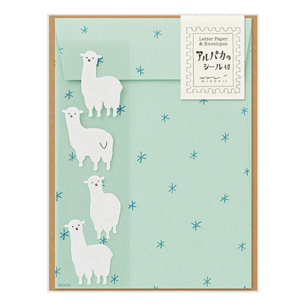 Midori Buchstabe 636 Siegel Tsuki Alpacagara B 86636006 4902805866361 (5 Sets)