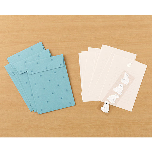Set di lettere Midori con adesivi motivo orso polare A (86640006) 4902805866408 (5 set)