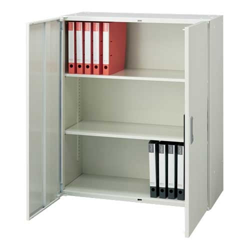PLUS（プラス）オフィス家具 Je両開き保管庫 JE-105A W4 D450　