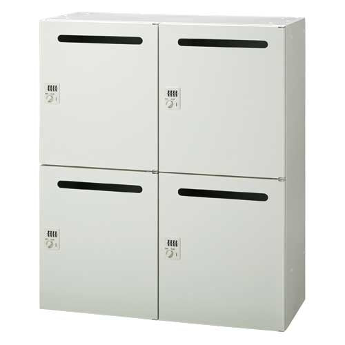 PLUS（プラス）オフィス家具 JeパーソナルロッカーJE-105L-4MD W4 D450　