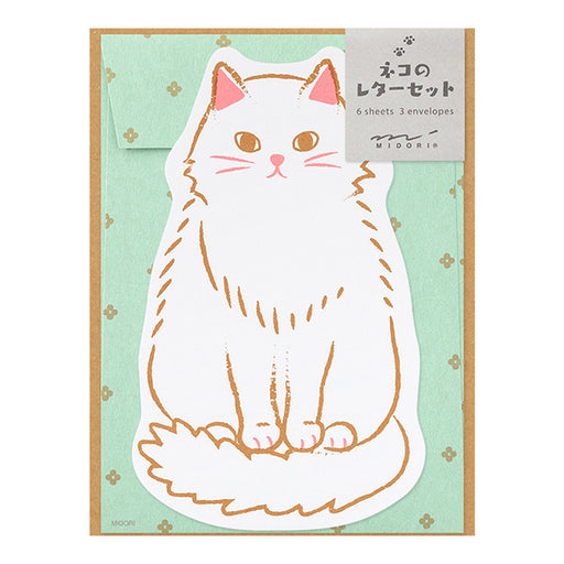 Set di lettere Midori 924 fustellato Nekogara 86924006 4902805869249 (5 set)