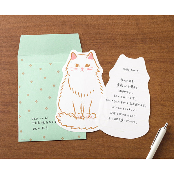 Set Surat Midori 924 Die Cut Nekogara 86924006 4902805869249 (5 set)